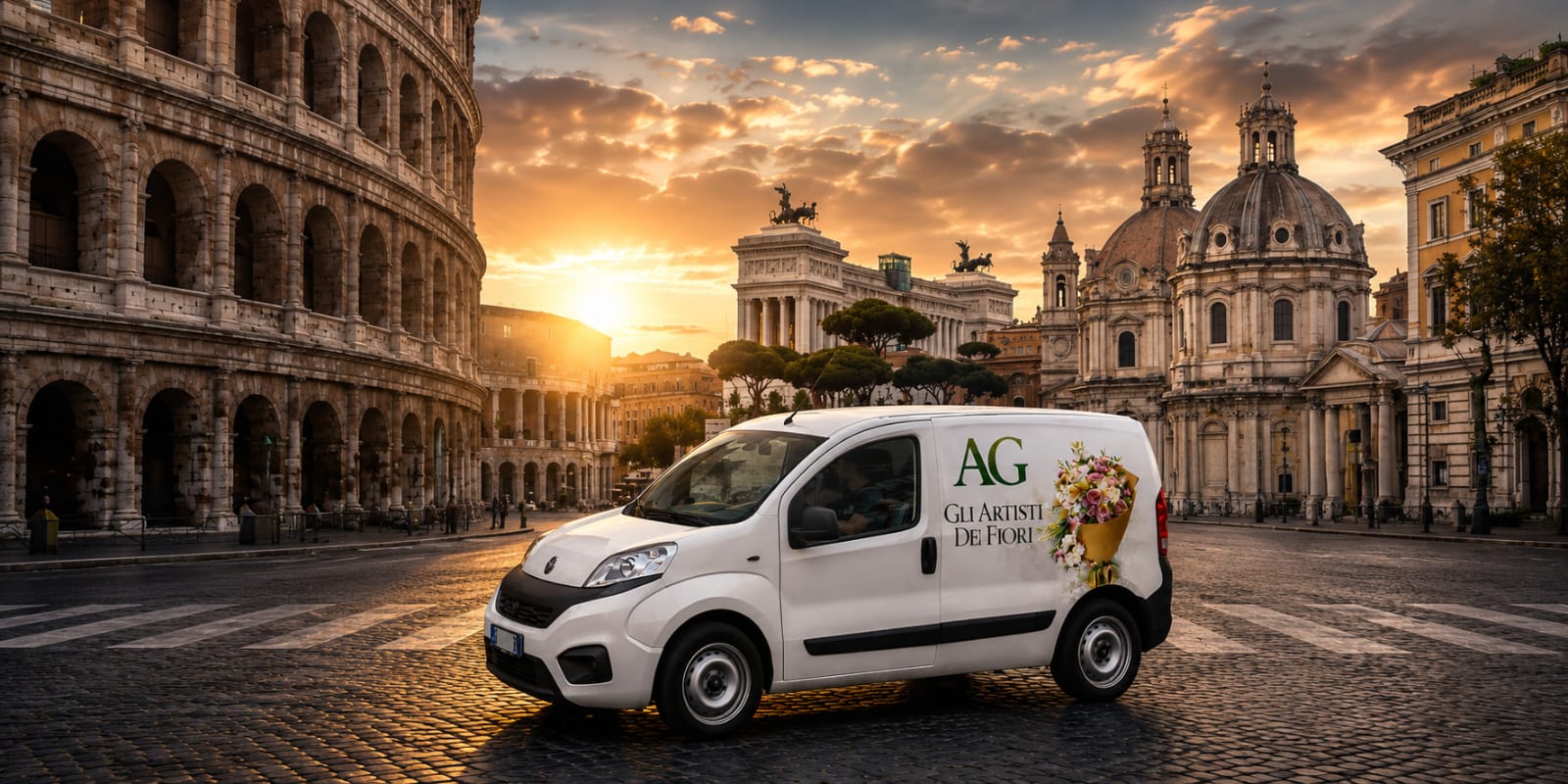 Fiori a domicilio a Roma con consegna rapida – Gli Artisti Dei Fiori